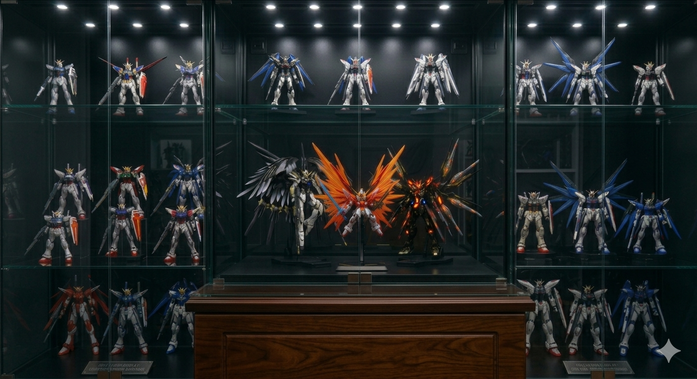 PlaMade custom painted gunpla